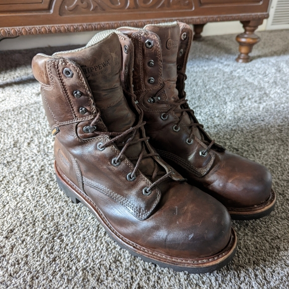 CHIPPEWA MENS COMP TOE BOOTS - Picture 4 of 5